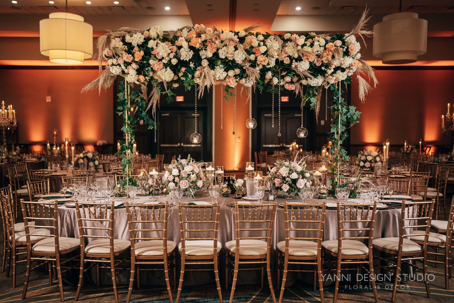 Elegant banquet hall